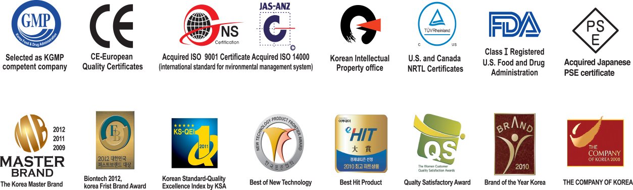 chứng nhận chất lượng uy tín của biontech